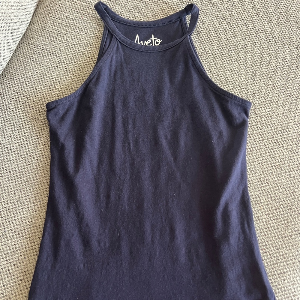 Aveto Women's Navy Tank Top